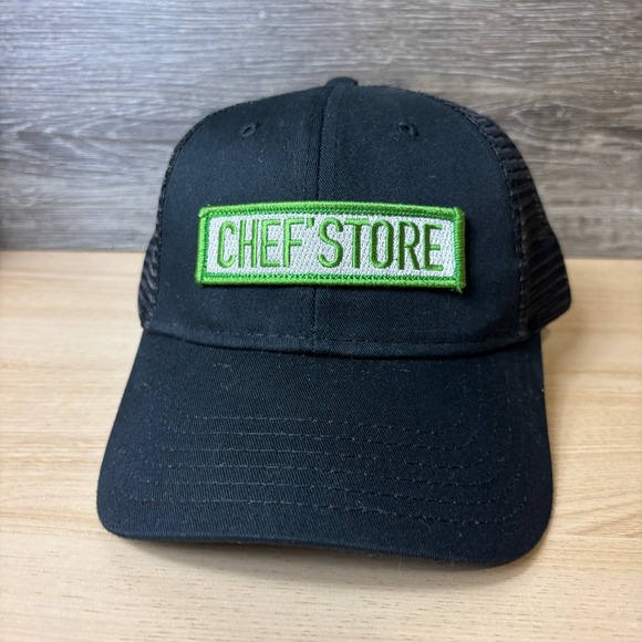 American Vintage Other - Chef Store Hat Cap Snap Back Black Green Patch Logo Adjustable‎ Mens